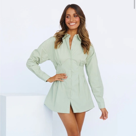 Dresses & Skirts - Long Sleeve Shirt Dress